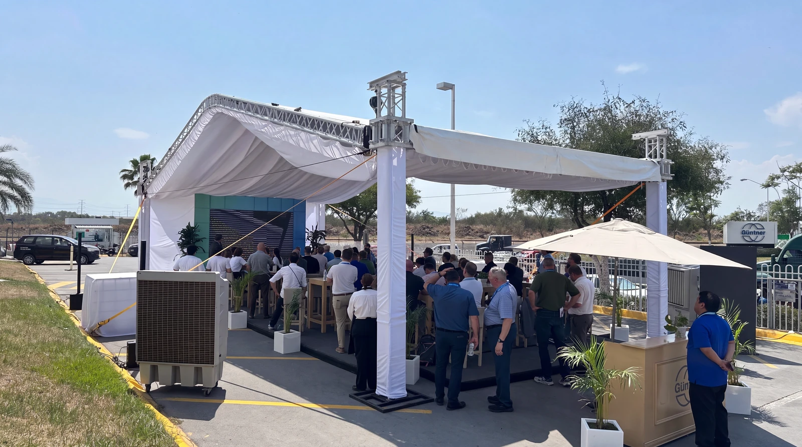 Carpa a 2 aguas