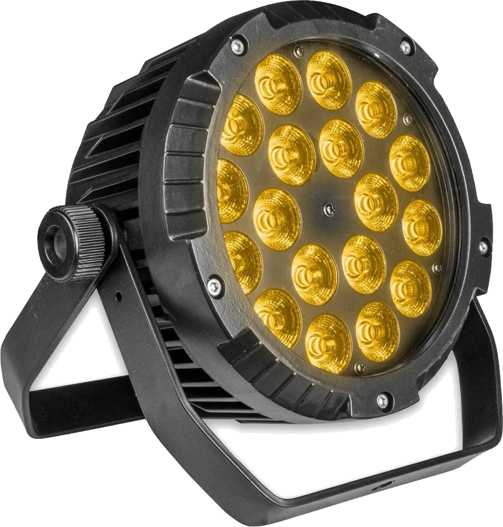 PAR LED RGBWA IP65 18X10