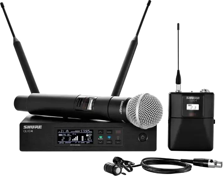 Microfonia shure qlxd